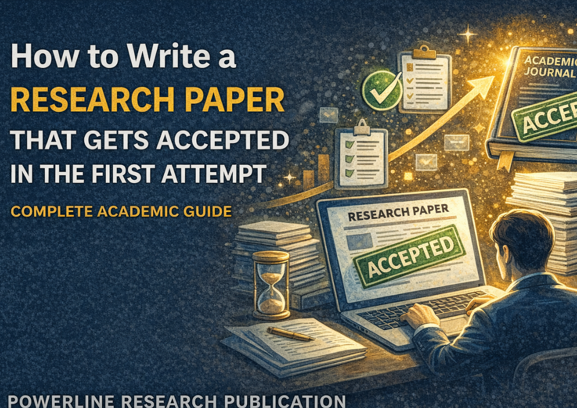 How to Write a Research Paper That Gets Accepted in the First Attempt